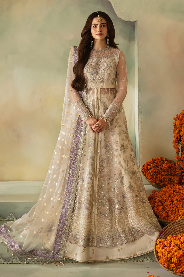 Saad Shaikh - Parisa White Gown