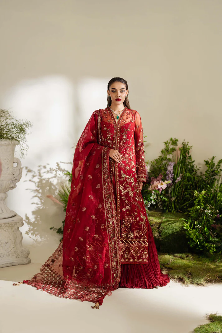 Zoya n Fatima Gown - Red